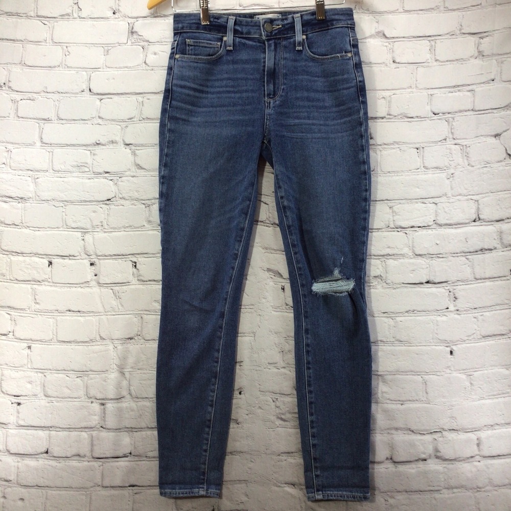 Paige Hoxton Ankle Skinny‎ Jeans Womens Waist Sz 26"